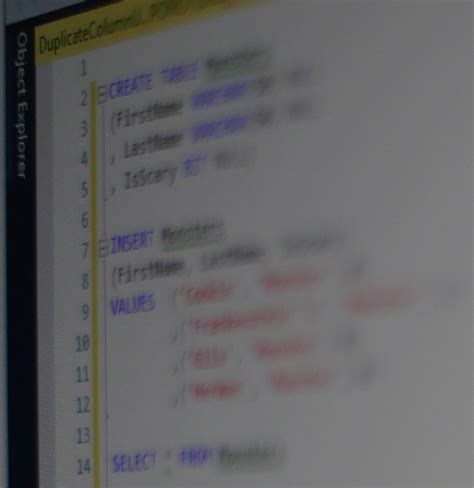 Update Column. SQL 的图像结果