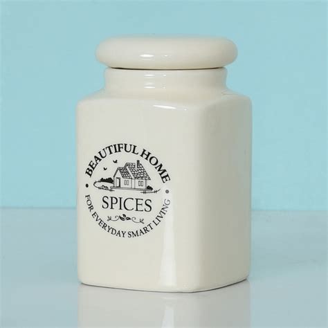 Buy Mendo Ceramic Spice Jar - 220ml from Home Centre at just INR 549.0