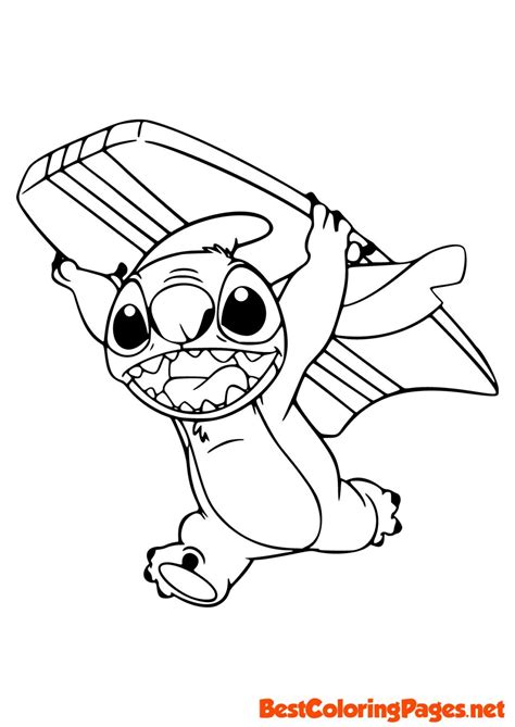 Lilo Stitch Coloring Pages