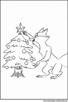 kostenlose malvorlagen weihnachten pdf weihnachtsbaum und der weihnachtsfuchs ausmalbild kostenlose malvorlagen weihnachten pdf weihnachtsbaum und der weihnachtsfuchs ausmalbild