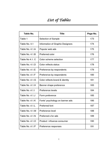 Image result for List Table