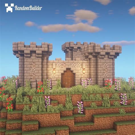 Image result for Mini Castle Minecraft Tutorial