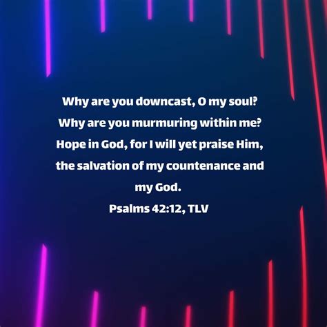 Daily Word: Psalm 42:[11] 12 - Terri Gillespie