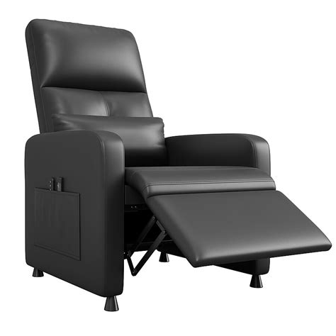 Garvee Power Recliner Chair Electric Recliner with Adjustable Back PU ...