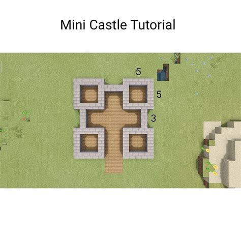 Image result for Mini Castle Minecraft Tutorial