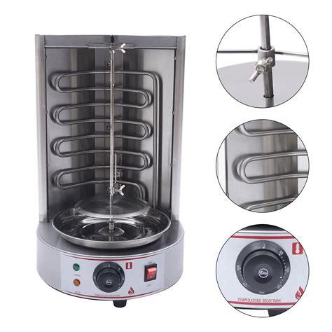 Buy Electric Vertical Broiler Shawarma Tools Spinning Doner Kebab Gyro ...