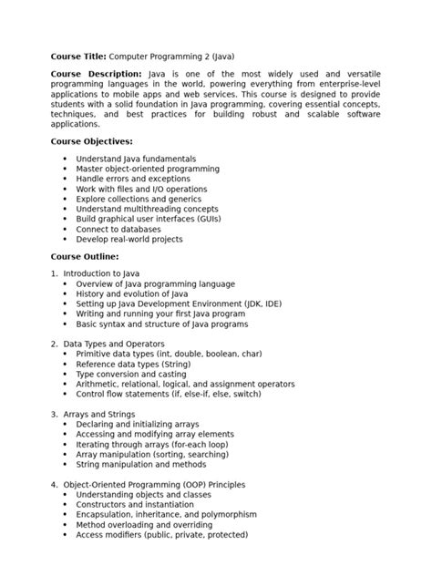 Computer Programming 2 Java 的图像结果