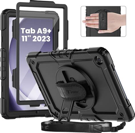 Amazon.com: SEYMAC Case for Samsung Galaxy Tab A9+/ A9 Plus Case 11 ...