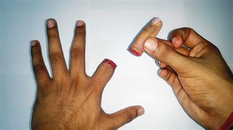 Image result for Cut Finger Tutorial Magic