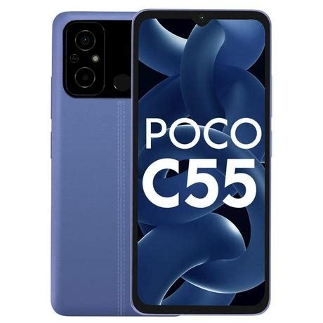 Buy Poco C55 64 GB, 4 GB RAM, Cool Blue, Mobile Phone at Best Price on ...