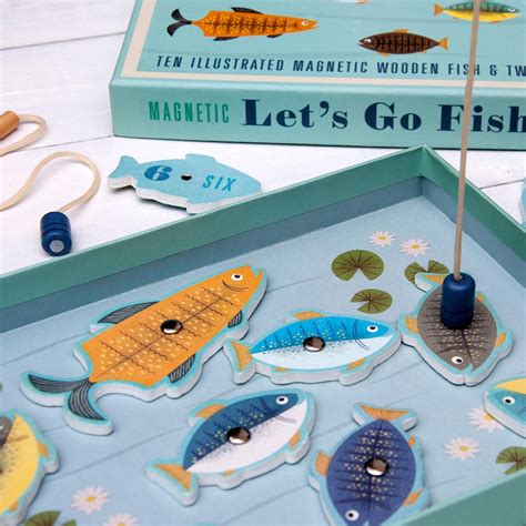 Magnetic Let's Go Fishing Game | ﻿Rex London
