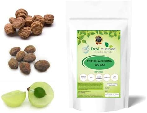 Desi Nushke 100% Organic Triphala Churna | Harda,Baheda & Amla powder ...