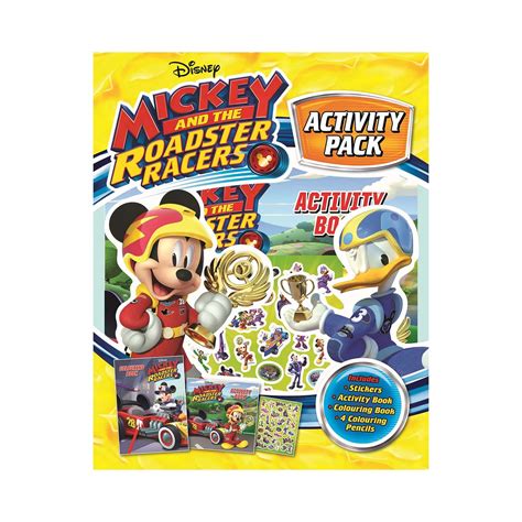 Buy Disney Mickey and The Roadster Racers Activity Pack – Parragon ...
