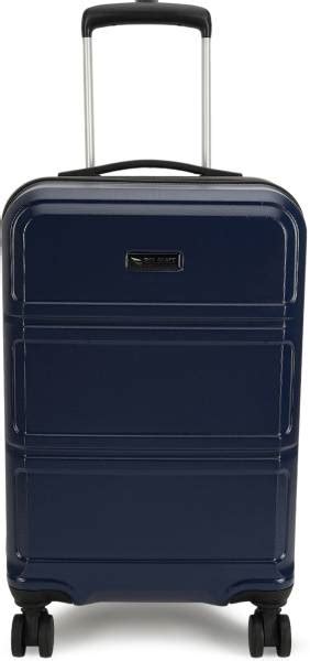 SKYSCAPE BY SWISS MILITARY CUBE HARD TOP BLUE 24" Check-in Suitcase 8 ...