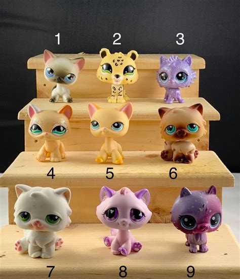 Littlest Pet Shop Kitty Cats - You Pick - Jaguar, Cosmic Kitty, Purple ...