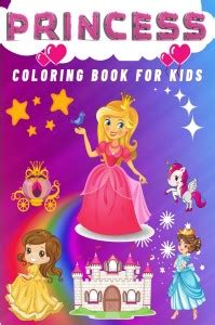 PRINCESS COLORING BOOK FOR KIDS: Buy PRINCESS COLORING BOOK FOR KIDS by ...