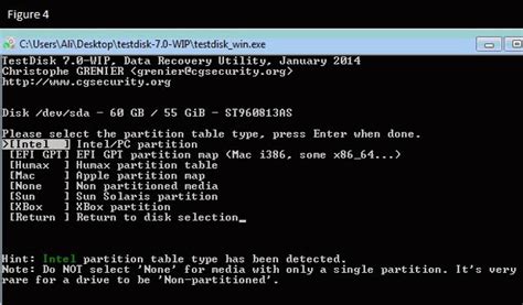 TestDisk Step by Step Guide 的图像结果