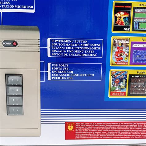 The C64 Maxi: Retro Console with 64 Games, Original India | Ubuy