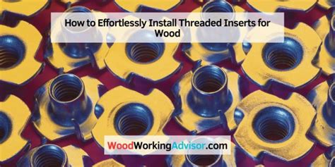 Image result for Installing Flanged Threaded Inserts