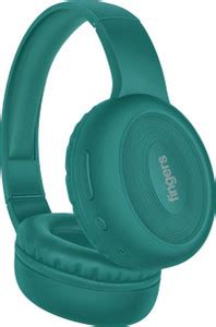 FINGERS Rock-n-Roll Lounge Wireless Headset (Teal) Bluetooth & Wired ...