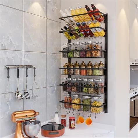 Wooden Cave Wooden Wall Mounted Rack, Organizer, Wall Shelf for Kitchen ...