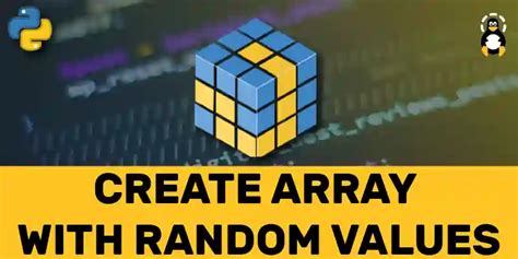 Image result for Python Set One-Dimensional Random Array