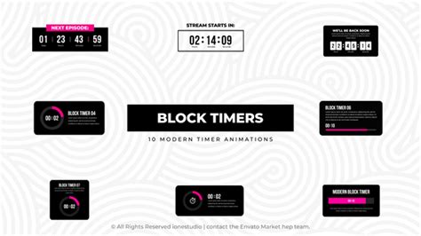 Block Clock 的图像结果