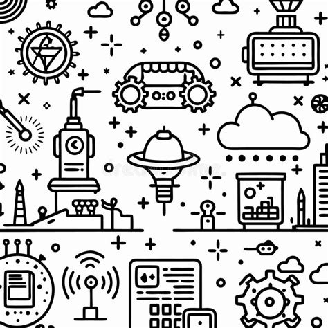 Old Technology Line Art 的图像结果