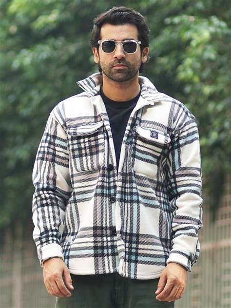 Checkered Blue Shacket – ManiacLife.com