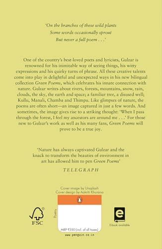 Gulzar | A Soulful Ode to Nature, Life & Memories | A Bilingual Collec ...