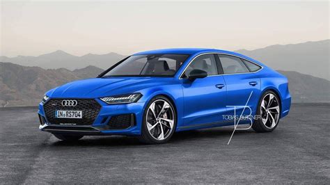 2018 Audi Rs7 Blue