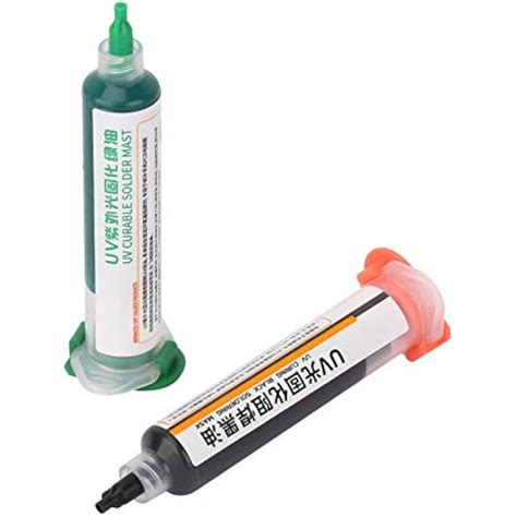 ASHATA Solder Mask Ink, 2 Pcs Black + Green, UV India | Ubuy