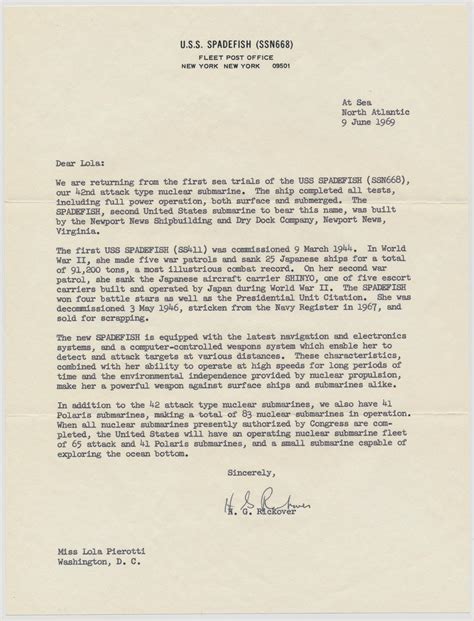 Lot - HYMAN G. RICKOVER