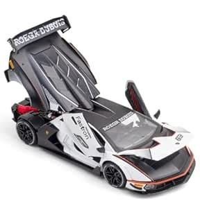 Toyshine 1/24 Super Car Model for Hyper Lambo Car Sport Alloy Die-cast ...