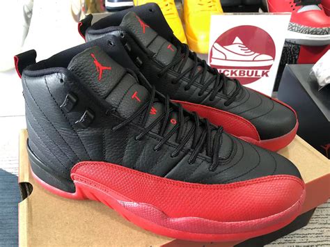 AIR JORDAN 12 RETRO 'FLU GAME' 2016 130690-002 Kickbulk Sneaker shoes ...