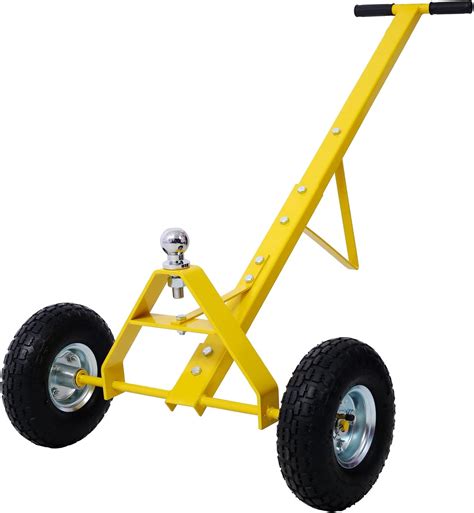 Amazon.com: Trailer Dolly with 10" Pneumatic Tires, 600 lbs Heavy Duty ...