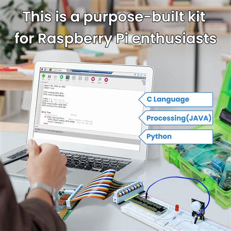 Buy KEYESTUDIO Basic Starter Kit for Raspberry Pi 4 3 3B/2B/B+, with ...