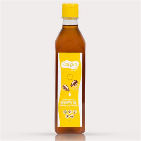 Wood pressed sesame oil – dheeraorganics