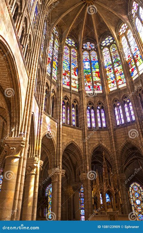 Saint Denis Cathedral, Paris Stock Image - Image of france, wall: 108123909