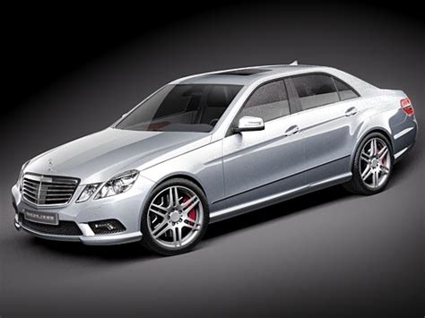 3d 3ds Mercedes E 2010 Amg