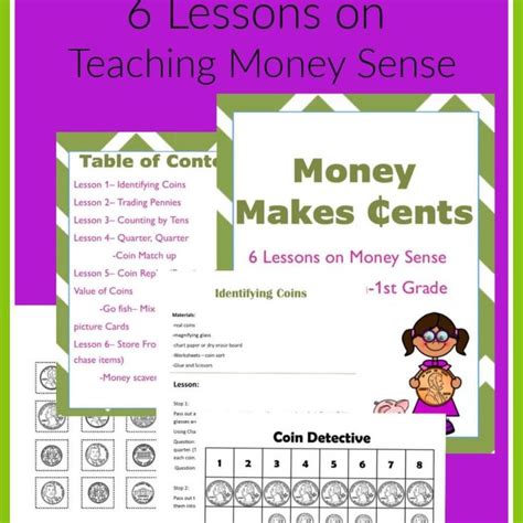 1st Grade Money Lesson 的图像结果