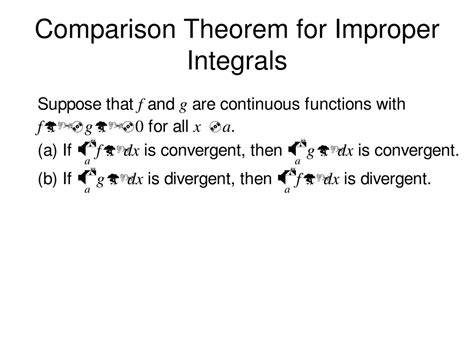 Image result for Improper Integrals Comparing