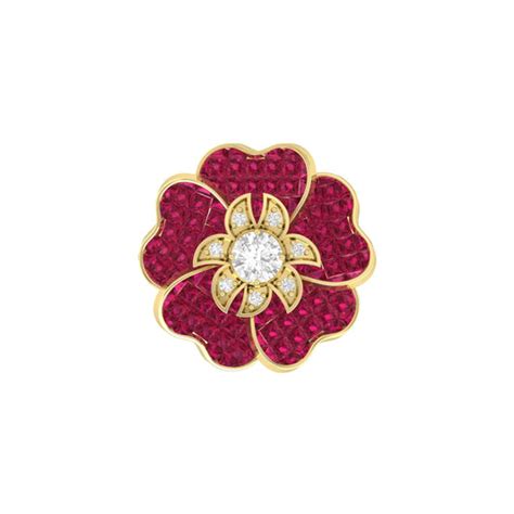 Shop Flower Diamond Rings at Best Price | 3Soul