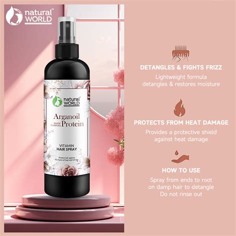 Vitamin Hair Spray – Natural World Professional