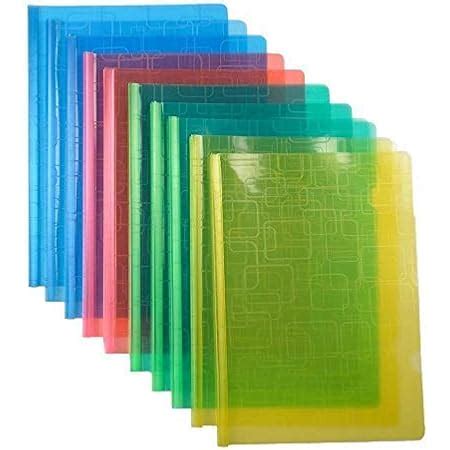 Multicolor Sliding Plastic Bar File Folder/ Stick File/ Strip File for ...