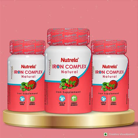 Buy Patanjali Iron Complex Natural Online at Nutrela Nutrition | 517048 ...