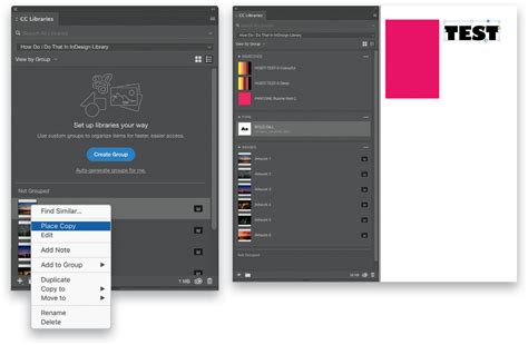 Image result for InDesign Library
