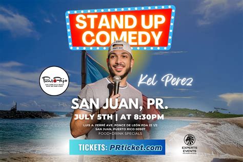 Kel Perez Comedy Tour San Juan, Café Teatro Punto Fijo, San Juan, 5 ...