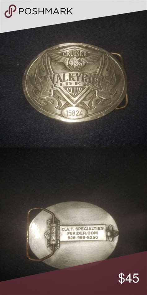 Valkyrie Riders Club 15824 Belt Buckle | Belt buckles, Honda valkyrie ...