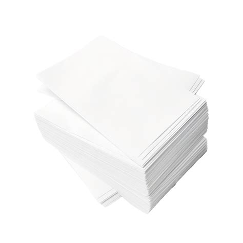 Isolated Pack Of White Cards, Card, Business, Isolated PNG Transparent ...